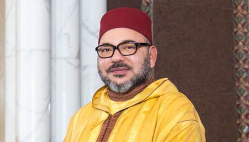SM le Roi félicite les Souverains de Jordanie à l’occasion de la fête de l’indépendance de leur pays Portrait SM le Roi Jellaba e1620860304828