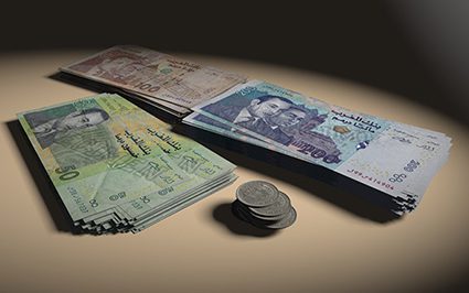 BAM: le dirham stable face à l’euro et apprécié face au dollar dirham marocain