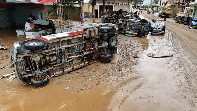 Pluies diluviennes dans le sud-est du Brésil : le bilan grimpe à 13 morts et 21 disparus vis 0502202420444480