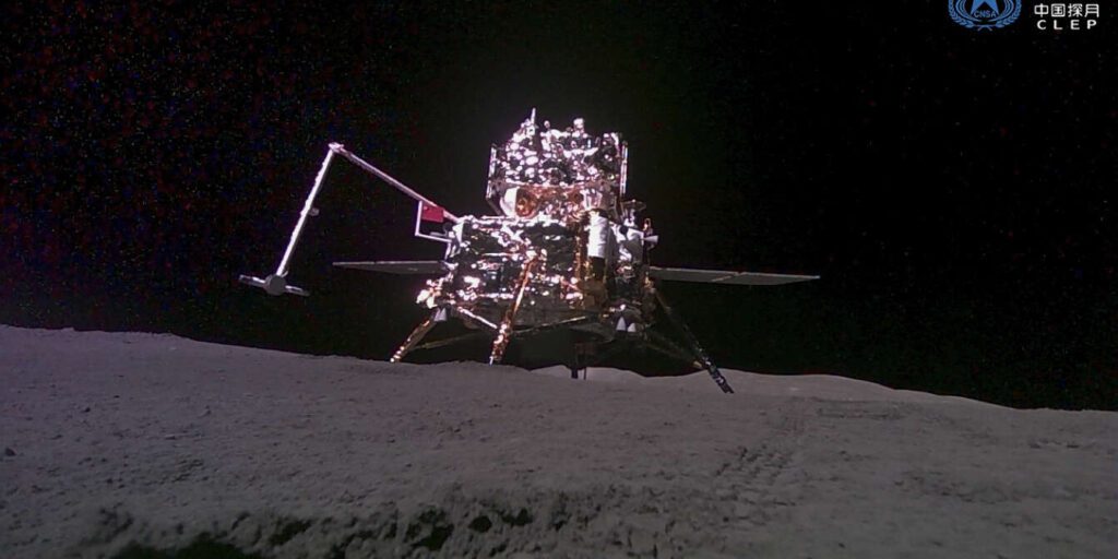 L’agence spatiale chinoise qualifie sa mission lunaire Chang’e-6 de « succès complet » 0440d68 3cd7ef9046bc4b5eb1c225b942139b5c 0 5ef665e954fc424a9638e8e11063bd81