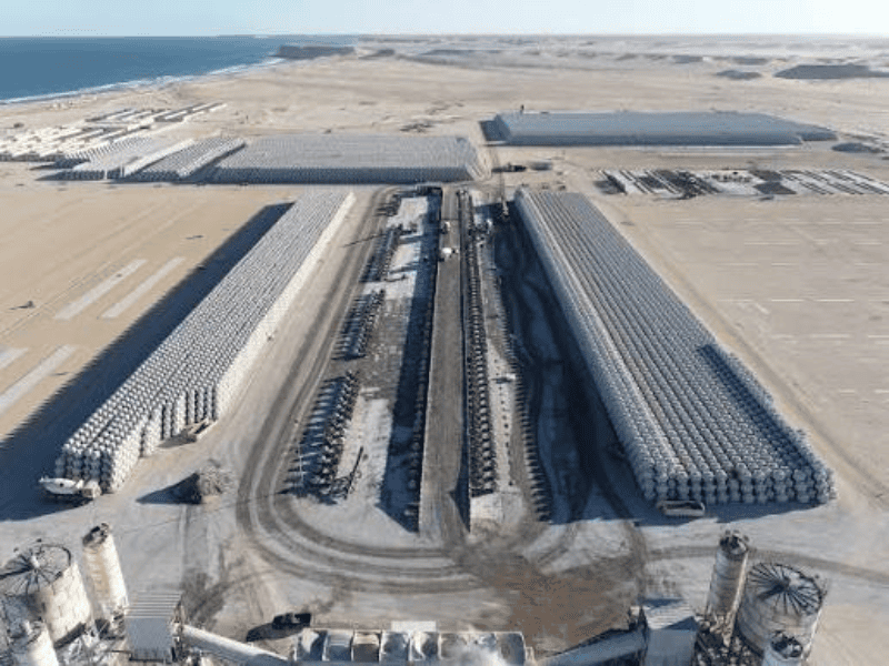 Dakhla Atlantique : le chantier dépasse 74 % d’avancement 98448218 68654634