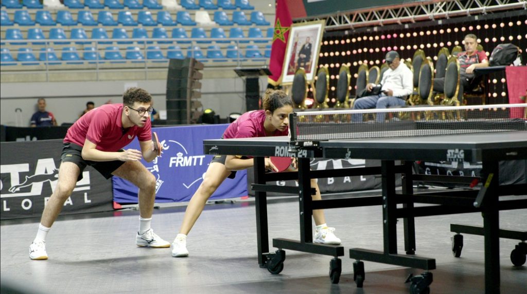 Tanger 2026 : l’Égypte s’offre une finale 100 % égyptienne en double mixte aux Championnats d’Afrique de tennis de table 2 WhatsApp Image 2026 10 24 at 18.01.44 2