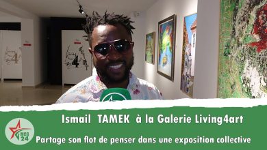 L'artiste Ivoirien Ismail TAMEK partage son flot de penser et d'émotion à la galerie Living 4 Art
