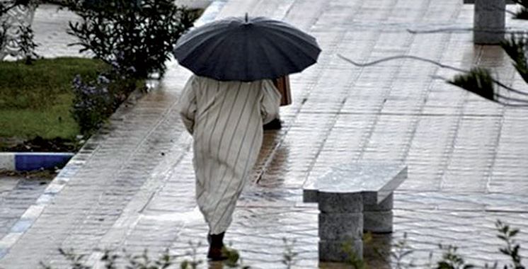 Averses orageuses localement fortes dans certaines provinces du Royaume (Bulletin d'alerte) 1 Meteo pluie Maroc