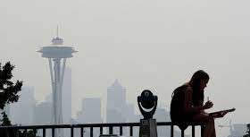 Etats-Unis : la ville de Seattle enregistre la pire qualité de l'air au monde 1 Seattle e1667121799291