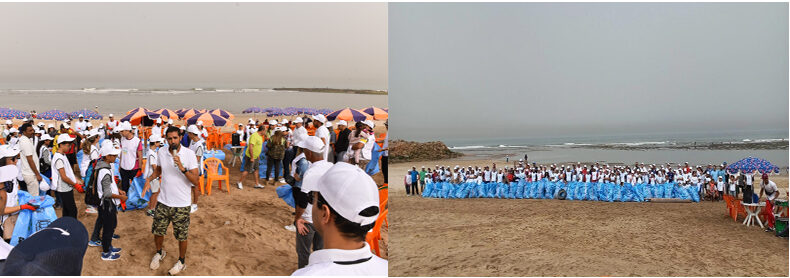Eco-cité Zenata: Forte mobilisation pour la réussite de l’opération Beach Clean 1 plage zenata tt 800 e1664969057208