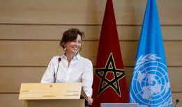 Paris: Mme Audrey Azoulay souligne l’engagement de SM le Roi pour le renforcement de la coopération entre le Maroc et l'UNESCO 1 Audrey Azoulay e1669652906272