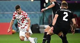 Mondial-2022 (2è journée/Groupe F): La Croatie bat le Canada 4 buts à 1 1 Croatie Canada e1669582532739
