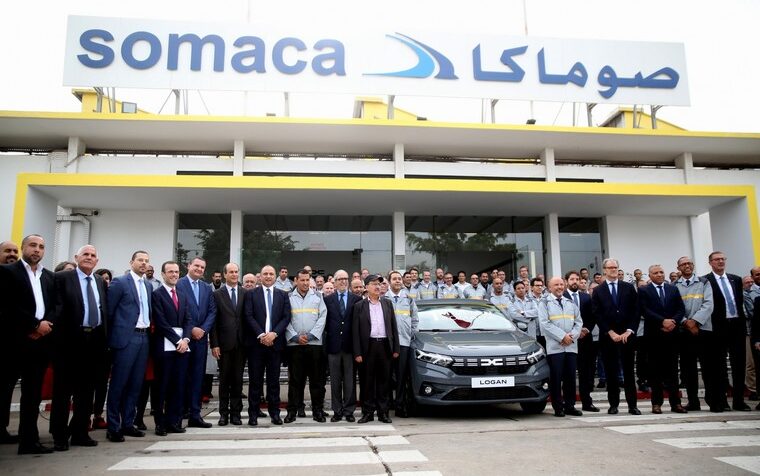La SOMACA célèbre la production de son 1 millionième véhicule 1 Somaca 1 million vehicule e1668687512933