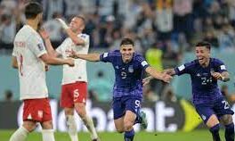 Mondial: l'Argentine en 8e en battant la Pologne, qui l'accompagne in extremis 1 Argentine au 8e e1669886283631