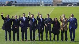 Candidature conjointe de quatre pays d'Amérique du sud pour organiser le mondial 2030 1 Candidature Conjointe 2030 e1675848407606