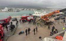 Échouement d'un navire au large de M'diq: l'opération de protection du littoral se poursuit 1 Mdiq Navire e1676890322175