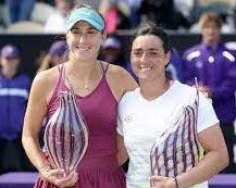 WTA: Jabeur remporte le tournoi de Charleston en battant la tenante, Bencic 1 Ons Jabour e1681121600919