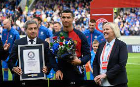 Cristiano Ronaldo atteint les 200 guiness