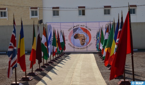 Cap Drâa: Des manœuvres militaires maroco-américaines en clôture de l'exercice "African Lion 2023" 1 Lion Afr