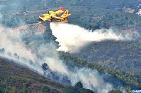 foret a Taghramt incendie