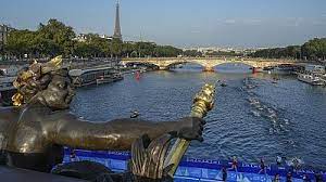 JO-2024: la Seine encore impropre pour une épreuve test de triathlon 1 JO 2024 la Seine encore impropre