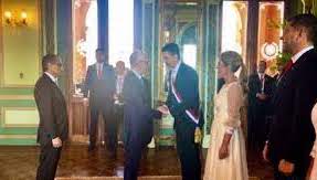 Talbi El Alami représente SM le Roi à la cérémonie d'investiture du nouveau président paraguayen 1 Talbi El Alami represente SM le Roi a la ceremonie dinvestiture du nouveau president paraguayen