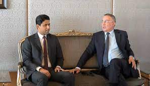 Nasser al Khelaifi effectue une visite au Complexe Mohammed VI