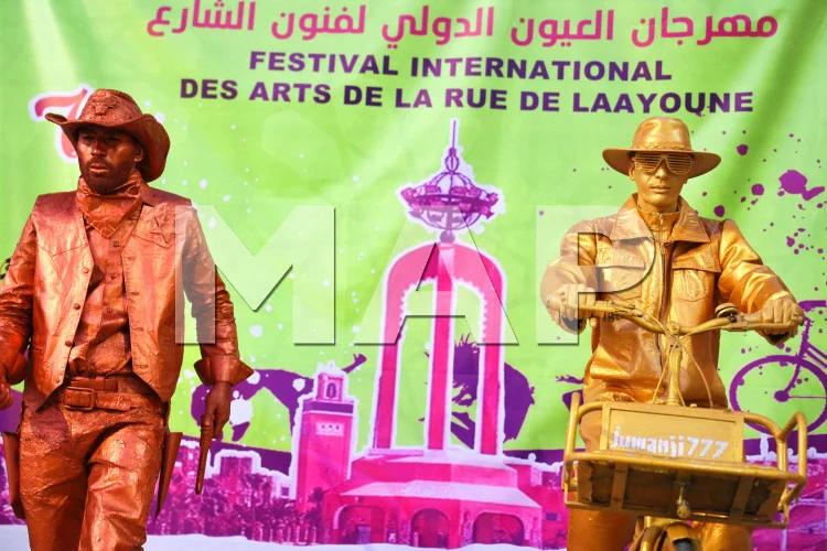 Les arts de la rue s'invitent à Laâyoune 1 PHOTO 24122023 100917034125834310