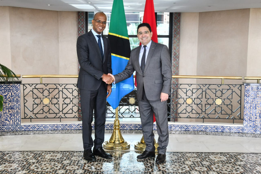 nasser bourita e ministre des affaires trangres et de la coopration est africaine de la rpublique unie de tanzanie m 1703176038