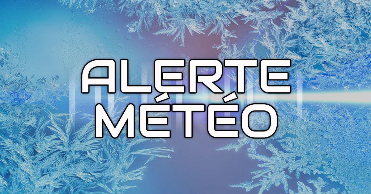 Vigilance orange : Temps froid et températures négatives attendus du mardi au vendredi 1 alerte meteo