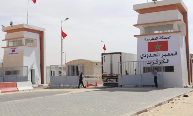 Le poste-frontière d'El Guerguerat enregistre quotidiennement le passage de 200 camions de transport routier de marchandise 1 8D3BF785 59DE 4D6C B9FB 45CDF468E557 620x374 1