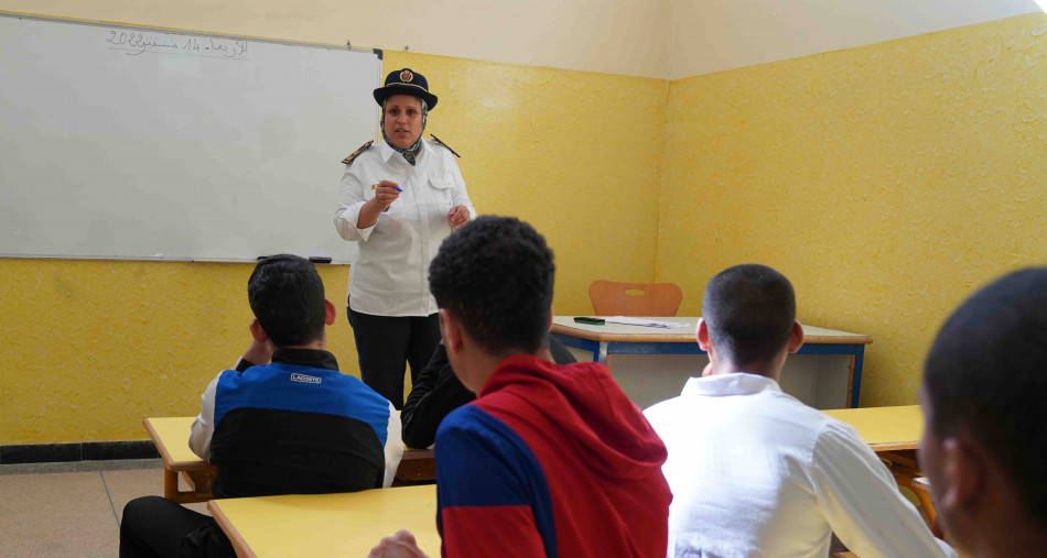 Lutte anti-terroriste: 322 détenus bénéficiaires du programme "Moussalaha" depuis son lancement 1 entree scolaire prison locale oukacha02721 1663503076