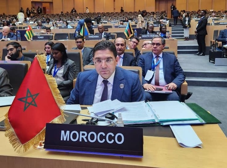 Addis-Abeba: La 44eme session du Conseil Exécutif de l’UA en prélude au Sommet de l’Union poursuit ses travaux avec la participation du Maroc 1 nasser bourita 1707987764