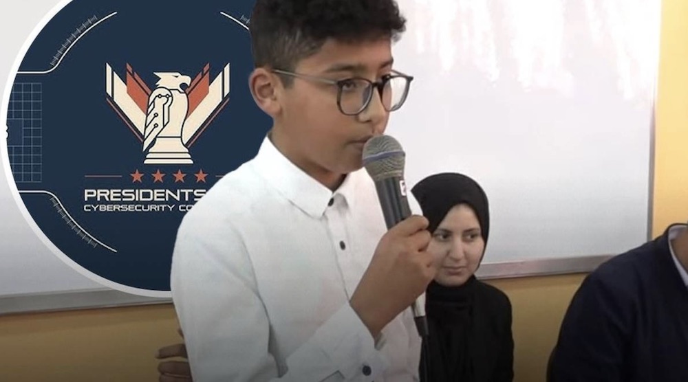 Le prodige marocain Rayan Ait Tahar remporte la Coupe du Président américain pour la cybersécurité 1 rayan