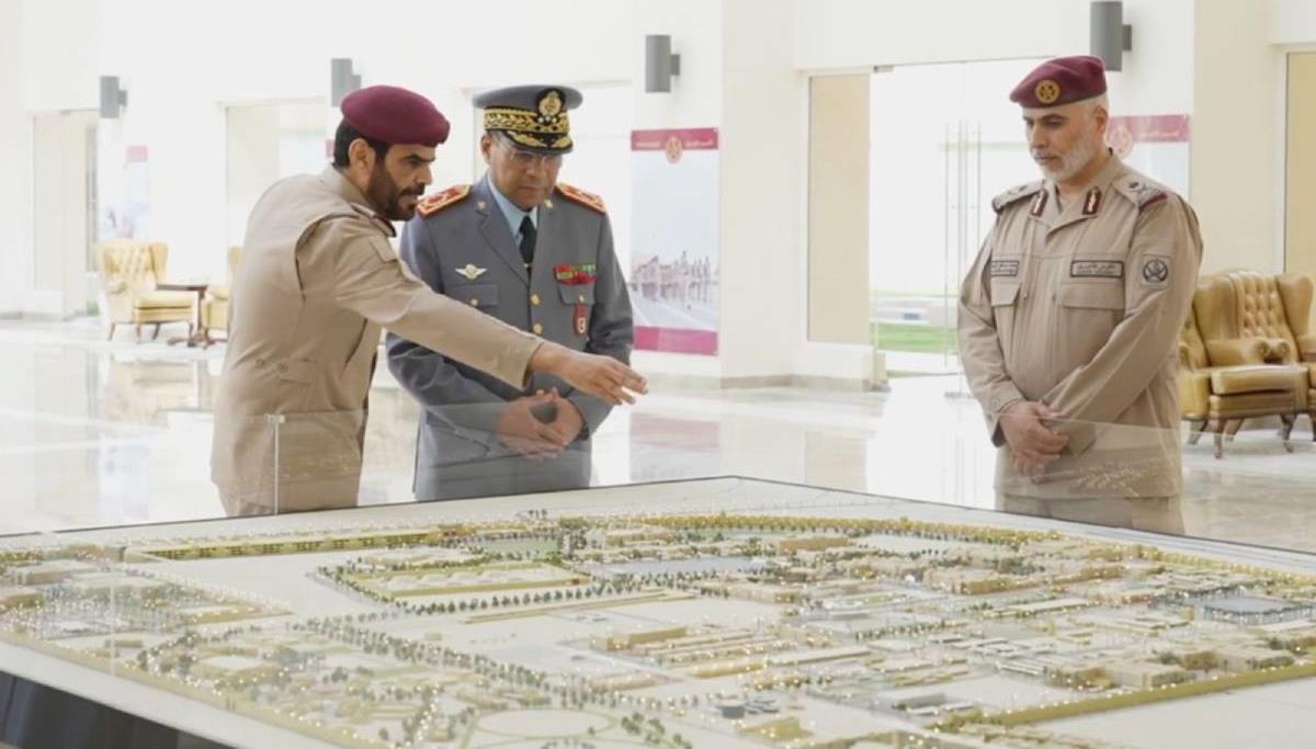 Visite du Commandant la Garde Royale à la Garde Emirienne qatarie 1 vis 0205202417030781