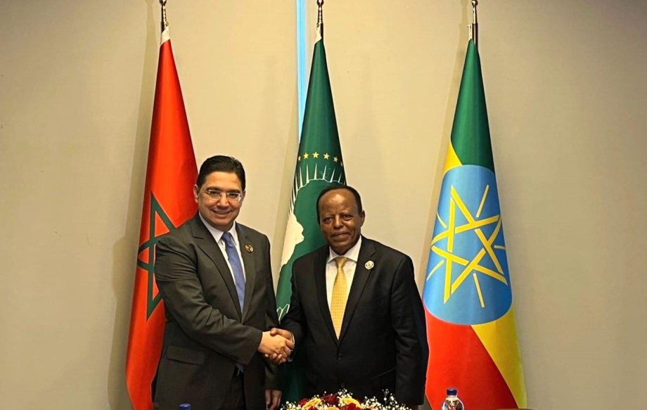 Addis-Abeba : Bourita s'entretient avec le ministre éthiopien des Affaires étrangères 1 vis 0218202410503692