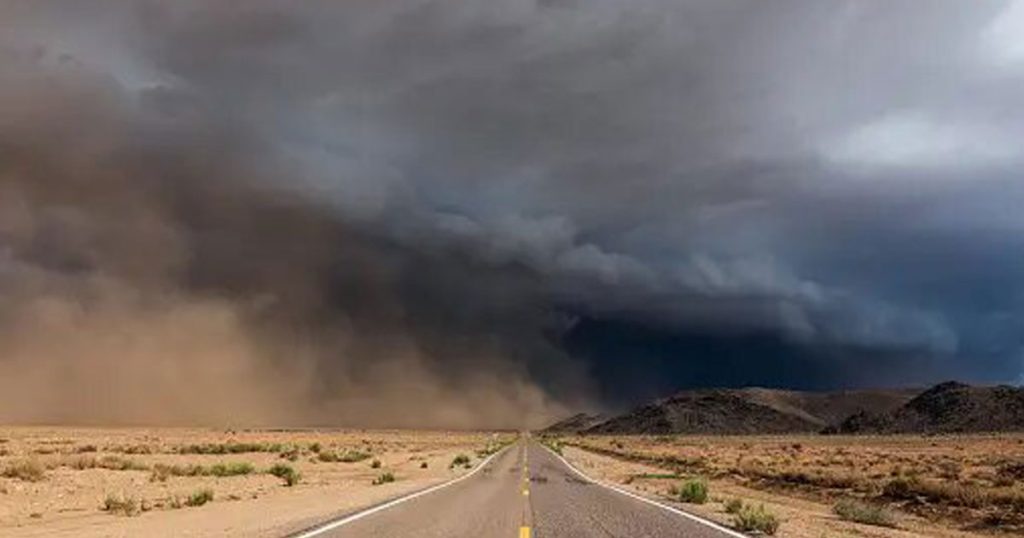 Alerte Météo : Averses orageuses avec grêle et rafales de vent prévues ce mardi dans certaines provinces. 1 Alerte meteo fortes pluies et rafales de vent avec chasse poussieres jeudi et vendredi 1024x538 1
