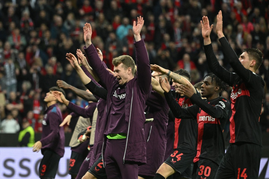 Ligue Europa: les cadors passent en quarts, Leverkusen et Marseille se font peur 1 afp 20240314 34lj6zn v1 preview fbleurc3leverkusengarabagh 1710456650