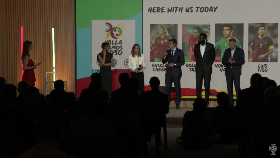 Mondial 2030 : la réaction des ambassadeurs de la candidature conjointe Maroc-Portugal-Espagne 1 les ambassadeurs de world cup 2030 1710888296