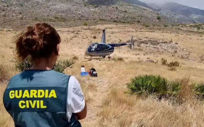 Une coordination maroco-espagnole fait tomber un réseau de trafic de drogue par hélicoptères 1 policiers espagnols frogue maroc