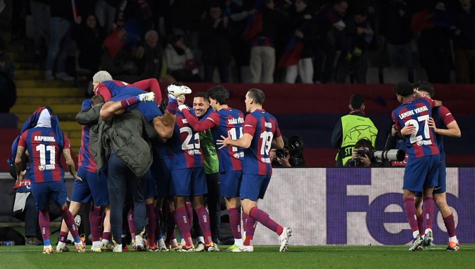 C1: Barcelone domine Naples et se qualifie pour les quarts de finale 1 uefa champions league last 16 second leg football match between fc barcelona and ssc napoli 1710281997