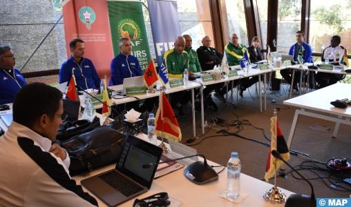 Lancement à Salé de la formation au dernier module des instructeurs Élite FIFA-CAF 1 vis 0304202415244981
