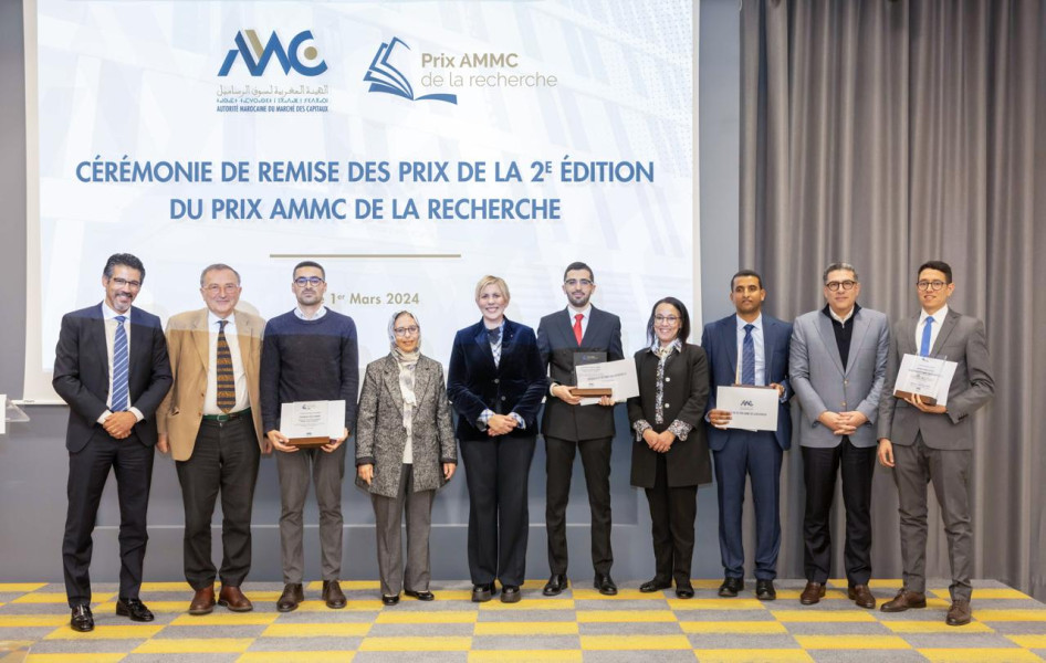 L'AMMC décerne les prix de la 2e édition du Prix AMMC de la recherche 1 whatsapp image 2024 03 04 at 10 1709545618