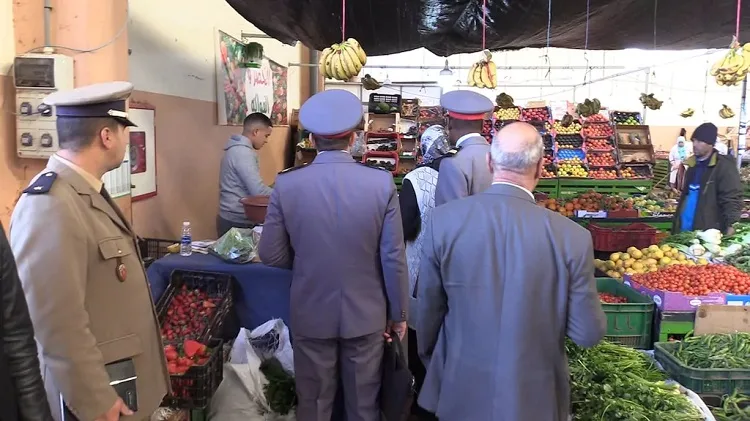 Marchés : Près de 3.700 infractions depuis janvier 1 مراقبة الأسواق jpg
