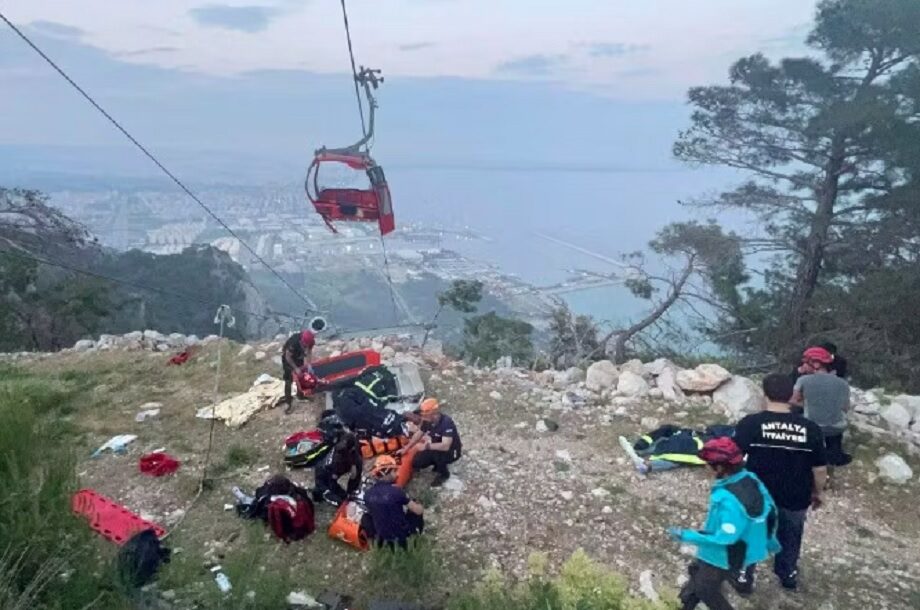 Turquie : Un mort et sept blessés dans un accident de téléphérique 1 vis 0412202423242823