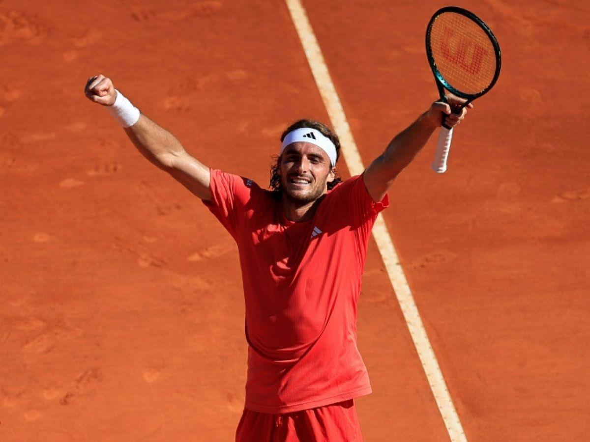 Monte-Carlo: Tsitsipas bat Sinner et se qualifie pour la finale 1 vis 0413202415245667
