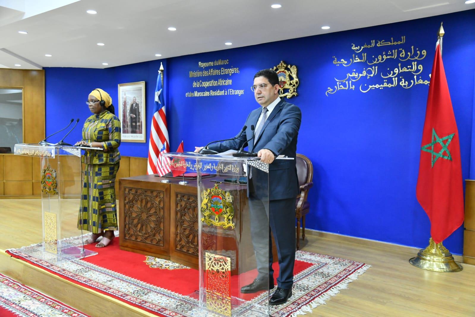 Sahara marocain: les positions constantes et positives du Libéria consolident les relations bilatérales (Bourita) 1 vis 0418202420574603