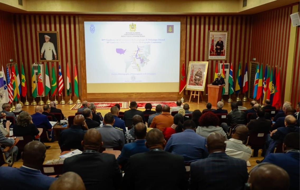 Casablanca abrite la 18ème conférence de la Commission hydrographique de l'Atlantique oriental et son séminaire associé 1 vis 0430202416042179