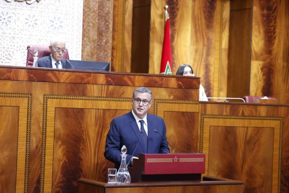 Akhannouch Parlement