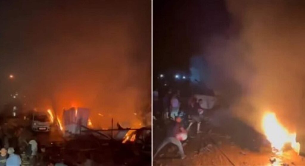 Guerre à Gaza : Israël accusé d’avoir bombardé un centre de déplacés Untitled 211