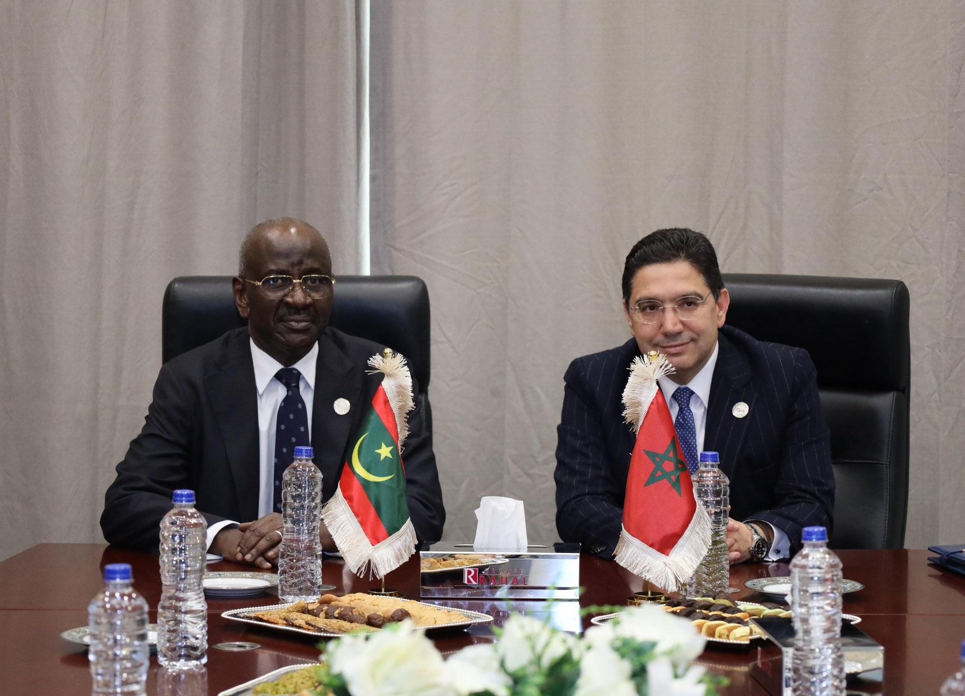 Entretiens à Banjul entre Nasser Bourita et son homologue mauritanien 1 vis 0503202413044909