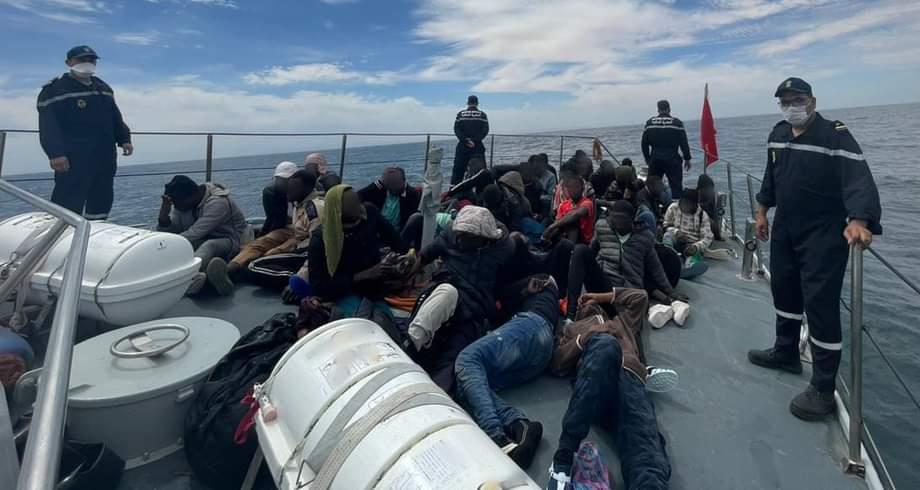 Migration irrégulière : 133 candidats interceptés près de Tan-Tan 1 vis 0510202415201443