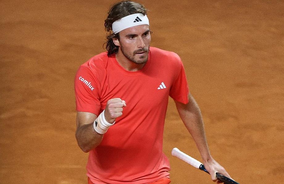 Tennis : Stefanos Tsitsipas qualifié en 8e de finale à Rome 1 vis 0513202416252609