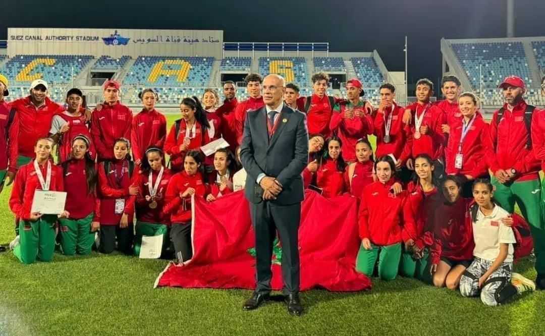 Championnat arabe des jeunes (Egypte-2024): Le Maroc termine en tête du tableau des médailles 1 vis 0513202418583452